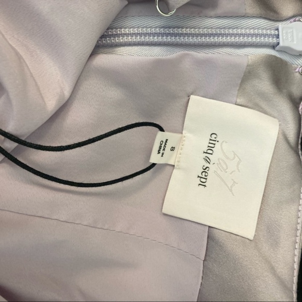 CINQ A SEPT Karina Dress in Rose quartz Size 8 - Picture 9 of 11